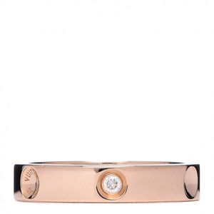 Louis Vuitton Empreinte Ring, Pink Gold Light Pink. Size 47